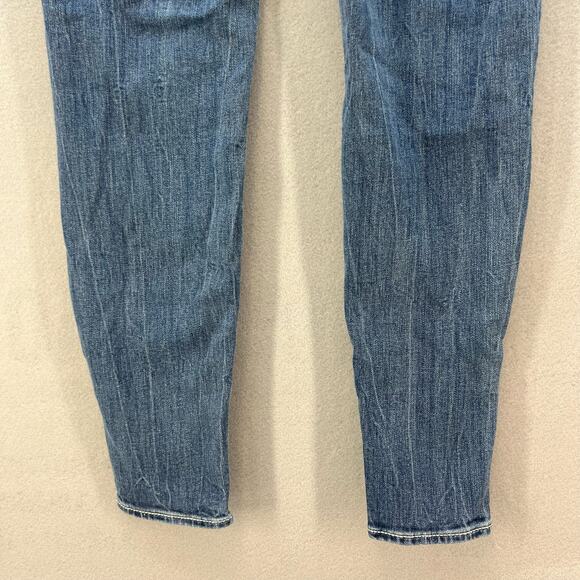 Vigoss Jeans Women's 8 Blue Skinny Embroidered Pockets Preppy Normcore Classic - Picture 5 of 15